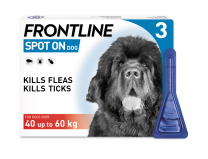 Frontline Spot-On Flea & Tick Treatment Dog 40-60kg - 3 Pack